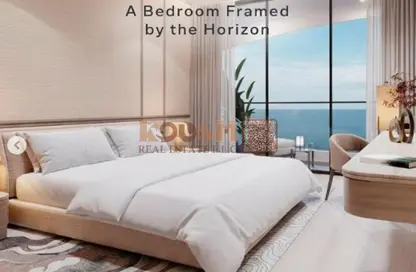 Apartment - 2 Bedrooms - 3 Bathrooms for sale in Ajman Corniche Residences - Ajman Corniche Road - Ajman