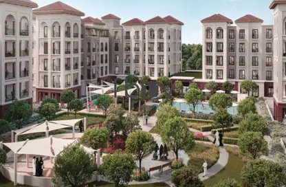 Apartment - 1 Bedroom - 2 Bathrooms for sale in Bloom Living - Zayed City (Khalifa City C) - Khalifa City - Abu Dhabi