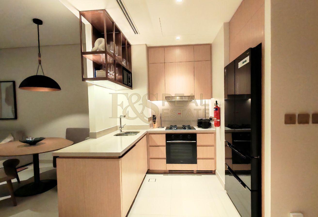 Burj Khalifa View | Furnished | Vacant | Brand New photo 7