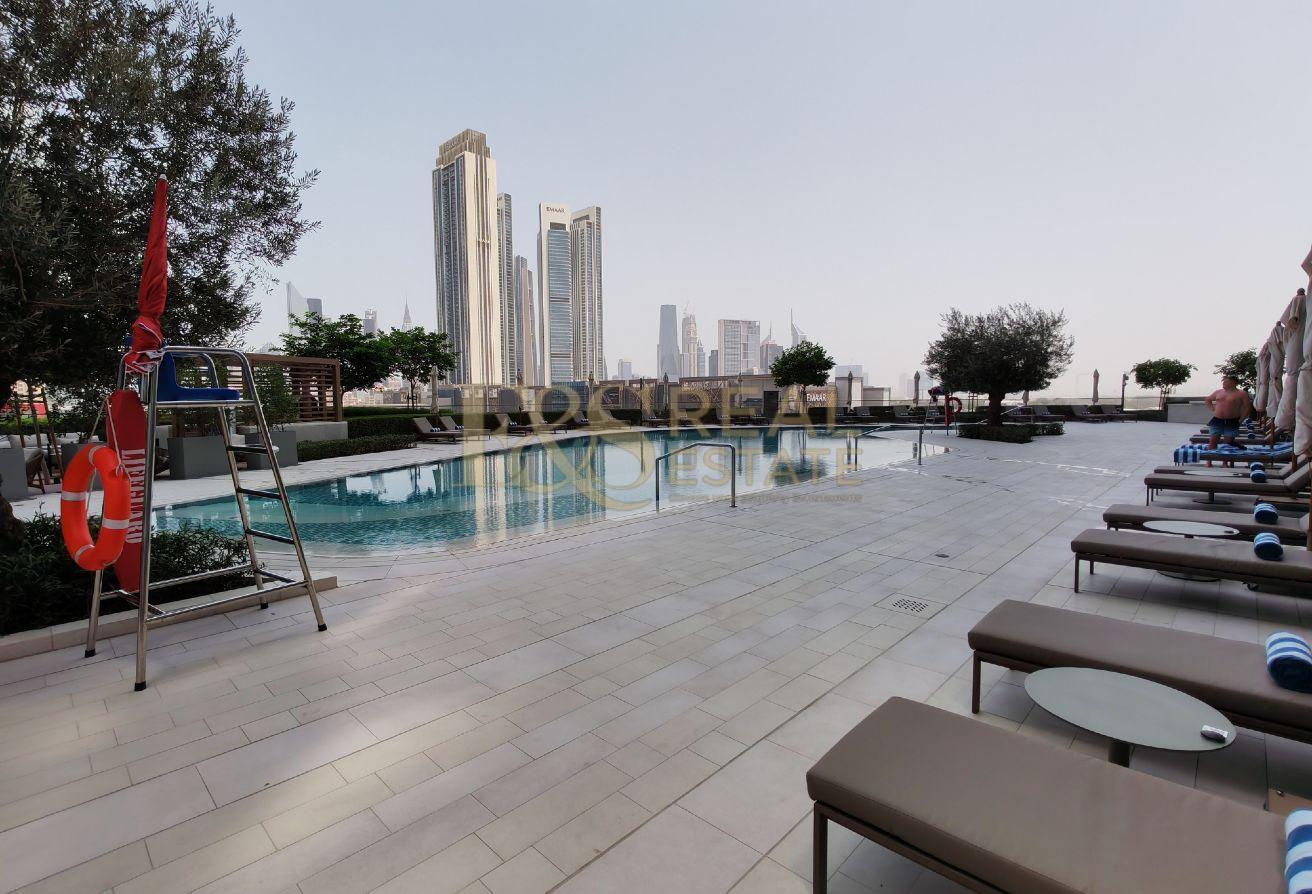 Burj Khalifa View | Furnished | Vacant | Brand New photo 14