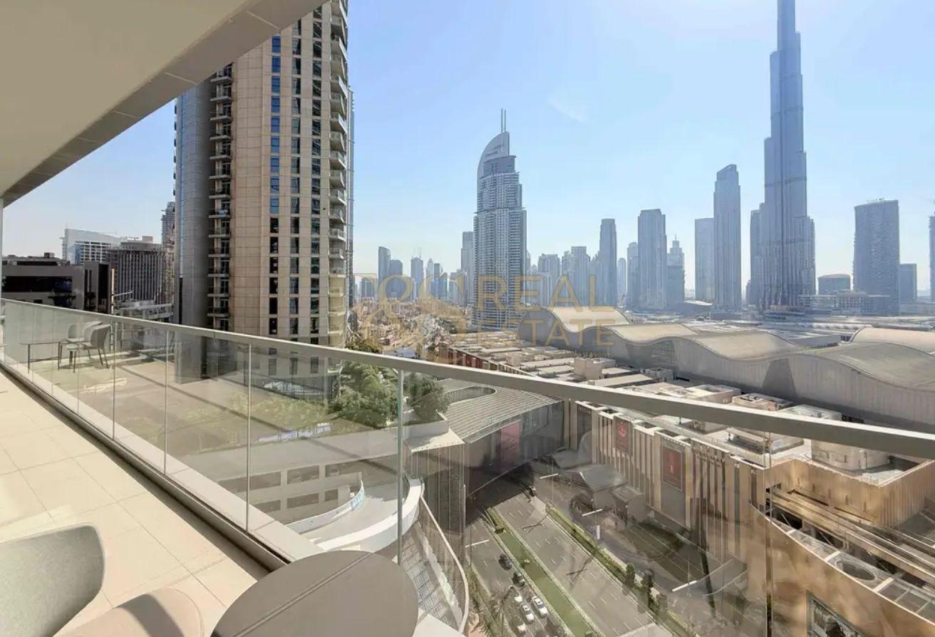 Burj Khalifa View | Furnished | Vacant | Brand New photo 5