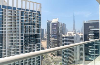 Apartment - Studio - 1 Bathroom for rent in Damac Maison Prive B - Damac Maison Prive - Business Bay - Dubai