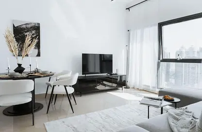 شقة - غرفة نوم - 1 حمام للايجار في برج الزمان والمكان - دبي مارينا - دبي