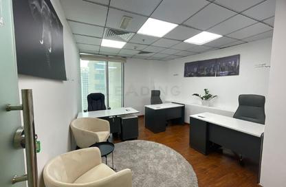 Business Centre - Studio - 4 Bathrooms for rent in Iris Bay - Business Bay - Dubai