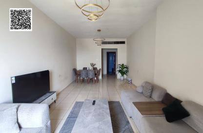 Apartment - 1 Bedroom - 2 Bathrooms for rent in Orient Tower 1 - Orient Towers - Al Bustan - Ajman