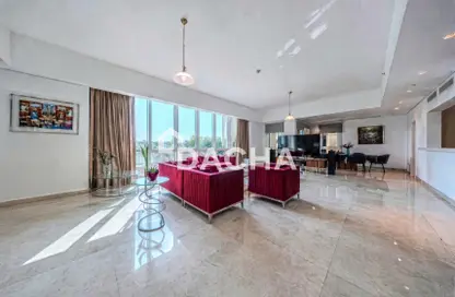 Apartment - 3 Bedrooms - 5 Bathrooms for rent in Marina Residences 1 - Marina Residences - Palm Jumeirah - Dubai