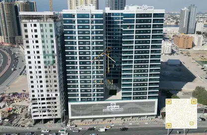 Apartment - 2 Bedrooms - 3 Bathrooms for sale in Gulfa Towers - Al Rashidiya 1 - Al Rashidiya - Ajman