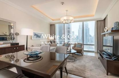Apartment - 1 - 2 for rent in The Address Residence Fountain Views 1 - The Address Residence Fountain Views - Downtown Dubai - Dubai