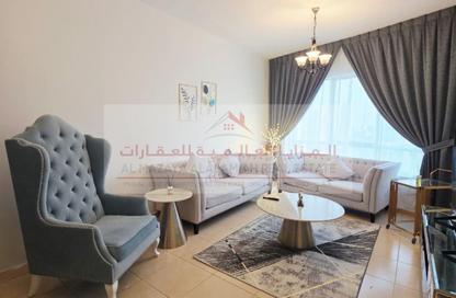 Apartment - 3 Bedrooms - 3 Bathrooms for rent in Beach Tower 1 - Al Khan Lagoon - Al Khan - Sharjah
