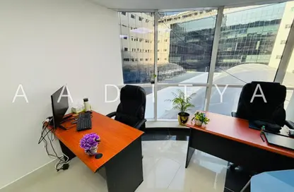 مكتب - غرفة نوم - 1 حمام للايجار في مبنى بيزنس اتريوم - عود ميثاء - بر دبي - دبي
