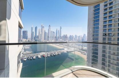 Apartment - 2 Bedrooms - 2 Bathrooms for rent in Marina Vista Tower 2 - Marina Vista - Emaar Beachfront - Dubai Harbour - Dubai