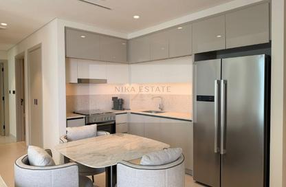 Apartment - 2 - 2 for rent in Marina Vista Tower 2 - Marina Vista - Emaar Beachfront - Dubai Harbour - Dubai