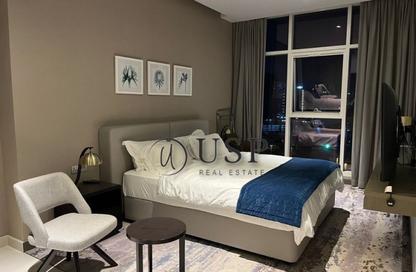 Apartment - Studio - 1 for rent in Damac Maison Prive B - Damac Maison Prive - Business Bay - Dubai