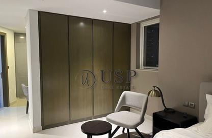 Apartment - Studio - 1 for rent in Damac Maison Prive B - Damac Maison Prive - Business Bay - Dubai