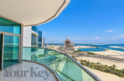 Apartment - 1 - 2 for rent in Beach Towers - Shams Abu Dhabi - Al Reem Island - Abu Dhabi