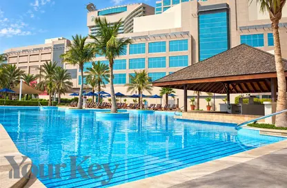 Apartment - 3 Bedrooms - 4 Bathrooms for rent in Beach Rotana - Tourist Club Area - Abu Dhabi