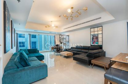 Apartment - 2 Bedrooms - 3 Bathrooms for rent in Emirates Crown - Dubai Marina - Dubai