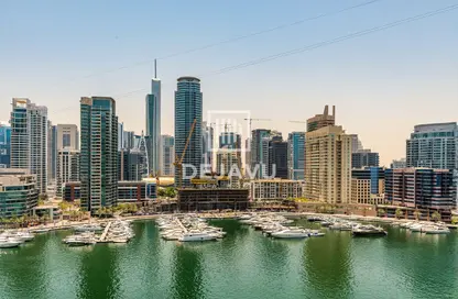 شقة - 2 غرف نوم - 2 حمامات للايجار في برج أتيسا - مارينا بروموناد - دبي مارينا - دبي