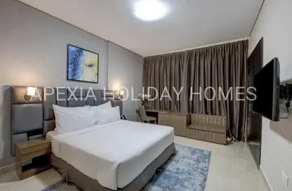 النزل و الشقق الفندقية - غرفة نوم - 2 حمامات للايجار في برج سفير - دبي مارينا - دبي