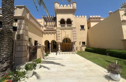 Villa - 3 Bedrooms - 4 Bathrooms for rent in Canal Cove Frond K - Canal Cove Villas - Palm Jumeirah - Dubai