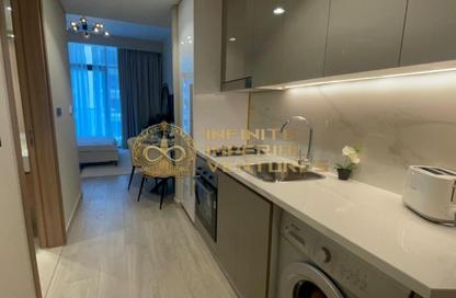 Apartment - Studio - 1 Bathroom for rent in Azizi Riviera 45 - Azizi Riviera - Meydan One - Meydan - Dubai