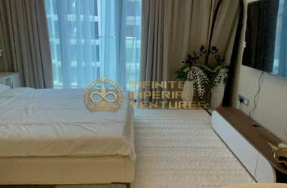 Apartment - Studio - 1 Bathroom for rent in Azizi Riviera 45 - Azizi Riviera - Meydan One - Meydan - Dubai