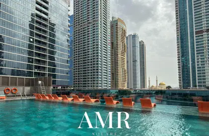 شقة - غرفة نوم - 2 حمامات للايجار في إقامة إم بي إل - (JLT) مجمع K - أبراج بحيرات الجميرا - دبي