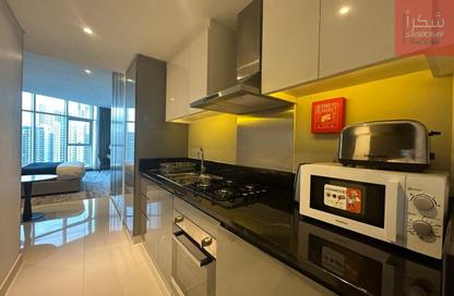 Apartment - Studio - 1 for rent in Damac Maison Prive A - Damac Maison Prive - Business Bay - Dubai