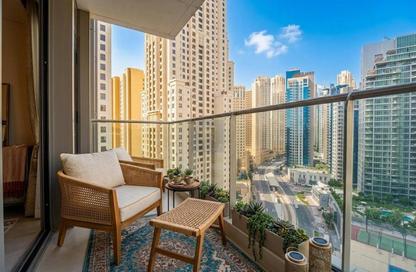 Apartment - 1 Bedroom - 2 Bathrooms for rent in Sparkle Tower 2 - Sparkle Towers - Dubai Marina - Dubai