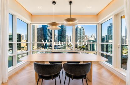Apartment - 2 - 3 for rent in Marina Quays West - Marina Quays - Dubai Marina - Dubai