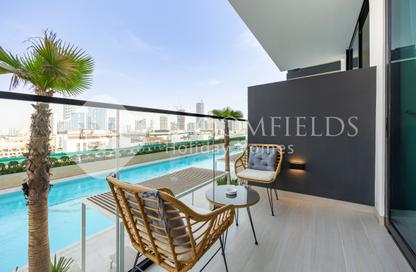 Apartment - 1 Bedroom - 1 Bathroom for rent in Binghatti Onyx - District 15 - Jumeirah Village Circle - Dubai