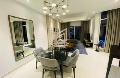 Apartment - 1 - 2 for rent in Damac Maison Prive A - Damac Maison Prive - Business Bay - Dubai