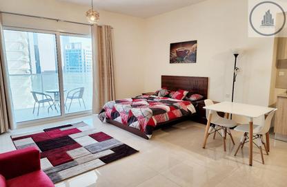 Apartment - Studio - 1 Bathroom for rent in AG Tower - Business Bay - Dubai