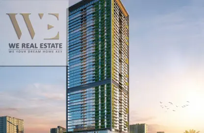 شقة - غرفة نوم - 2 حمامات للبيع في برج سكاي جاردنز - العامرة - عجمان