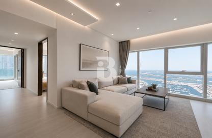Apartment - 2 Bedrooms - 3 Bathrooms for rent in Damac Heights - Dubai Marina - Dubai