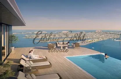 Apartment - 4 Bedrooms - 5 Bathrooms for sale in Seapoint Tower 1 - Seapoint - EMAAR Beachfront - Dubai Harbour - Dubai