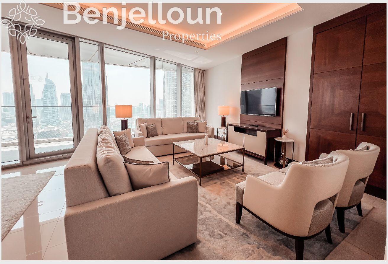 Burj Khalifa view | 3BR + M Fully Furnished photo 13