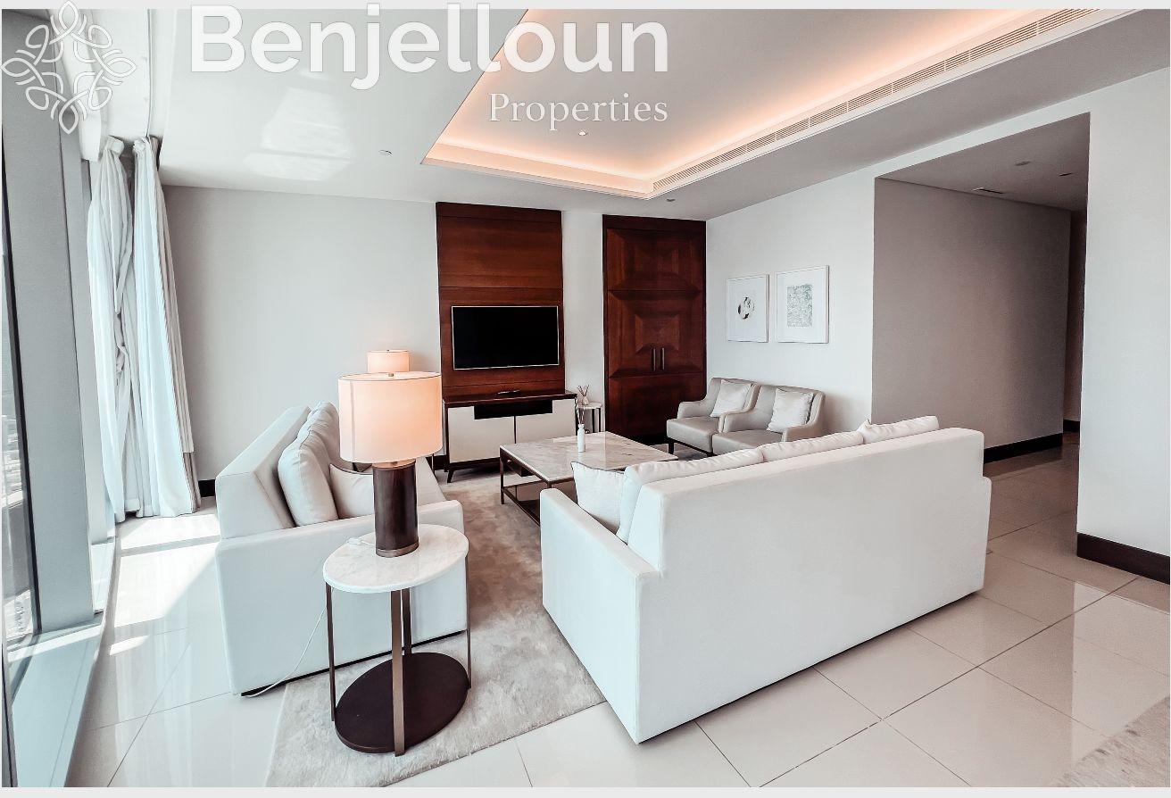 Burj Khalifa view | 3BR + M Fully Furnished photo 14