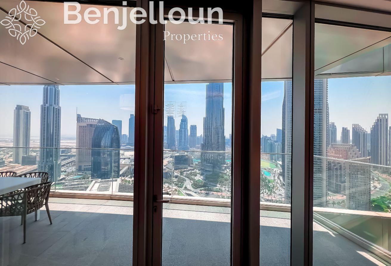 Burj Khalifa view | 3BR + M Fully Furnished photo 17