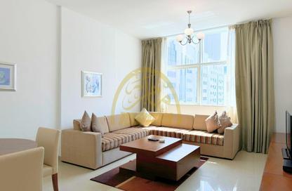 Apartment - 2 Bedrooms - 2 Bathrooms for rent in Pearl MAAM Residence - Sultan Bin Zayed the First Street - Muroor Area - Abu Dhabi