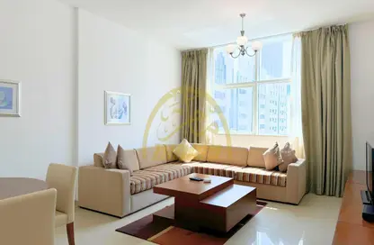 Apartment - 2 Bedrooms - 2 Bathrooms for rent in Pearl MAAM Residence - Sultan Bin Zayed the First Street - Muroor Area - Abu Dhabi