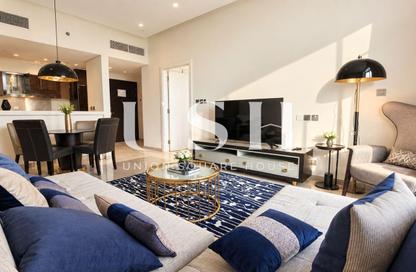 Apartment - 1 - 1 for rent in DAMAC Majestine - Business Bay - Dubai