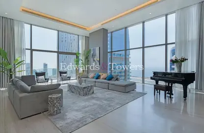 Penthouse - 4 Bedrooms - 7 Bathrooms for rent in Jumeirah Living Marina Gate - Marina Gate - Dubai Marina - Dubai
