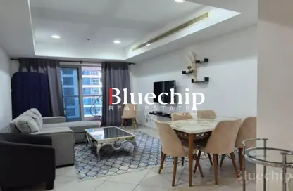 شقة - غرفة نوم - 2 حمامات للايجار في برج الأميرة - دبي مارينا - دبي