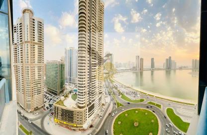 Apartment - 2 - 2 for rent in Beach Tower 2 - Al Khan Lagoon - Al Khan - Sharjah Apartment - 2 - 2 for rent in Beach Tower 2 - Al Khan Lagoon - Al Khan - Sharjah