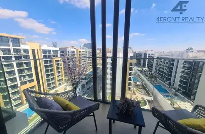 Apartment - Studio - 1 Bathroom for rent in AZIZI Riviera 4 - AZIZI Riviera - Meydan One - Meydan - Dubai