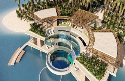 Villa - 5 - 6 for sale in Amali Island - The World Islands - Dubai