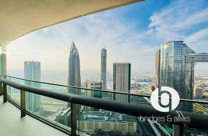 Apartment - 2 Bedrooms - 3 Bathrooms for rent in Burj Vista Tower 1 - Burj Vista - Downtown Dubai - Dubai