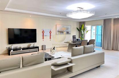 Apartment - 4 Bedrooms - 6 Bathrooms for rent in Elite Residence - Dubai Marina - Dubai