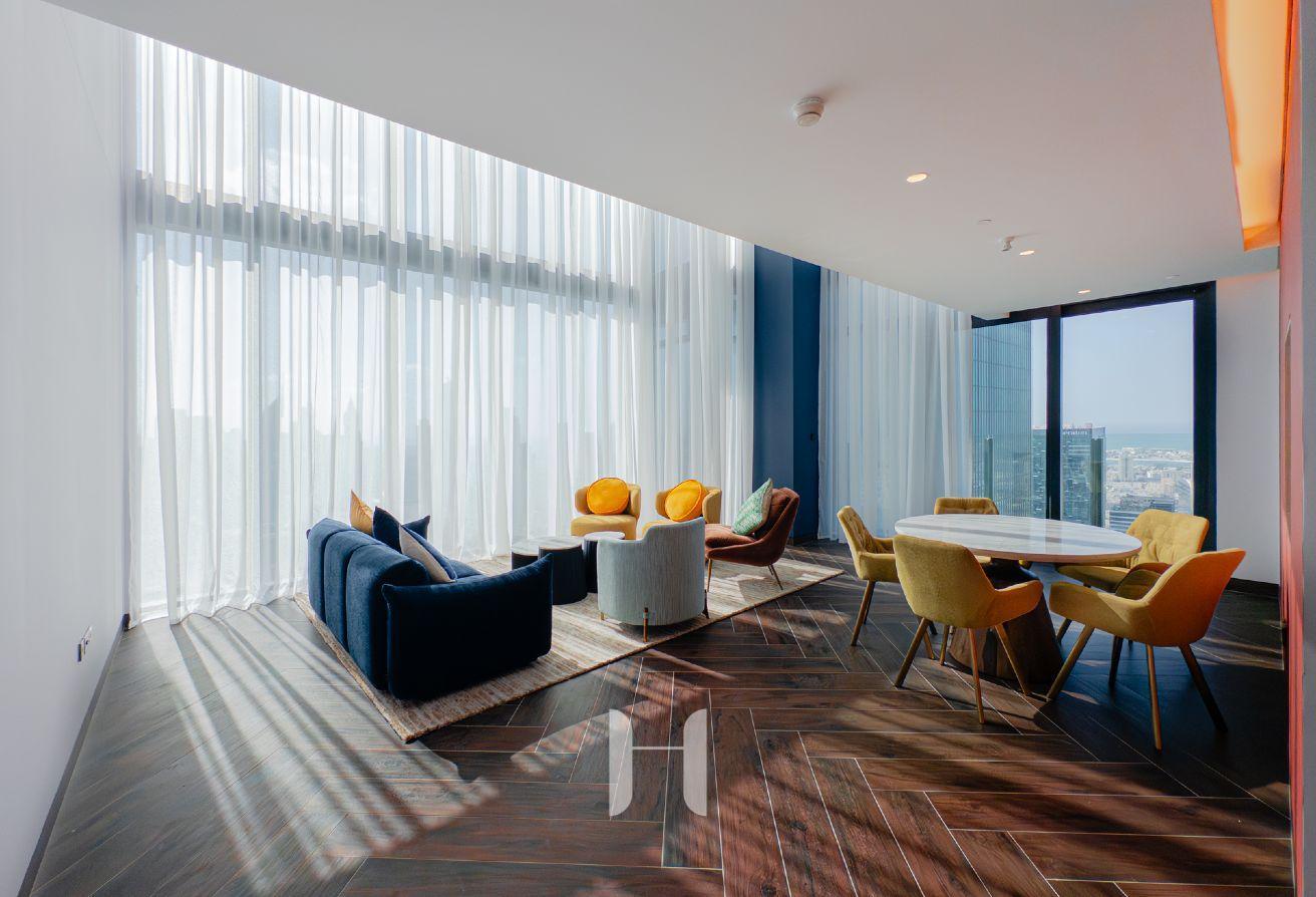 Luxury 2BR Duplex + Maid | Burj View | High Floor